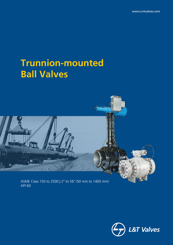 L&T Valves Trunnion-mounted Ball Valves