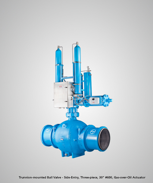 Trunnion-mounted-Ball-Valve---Side-Entry,-Three-piece,-30--600,-Gas-over-Oil-Actuator.jpg