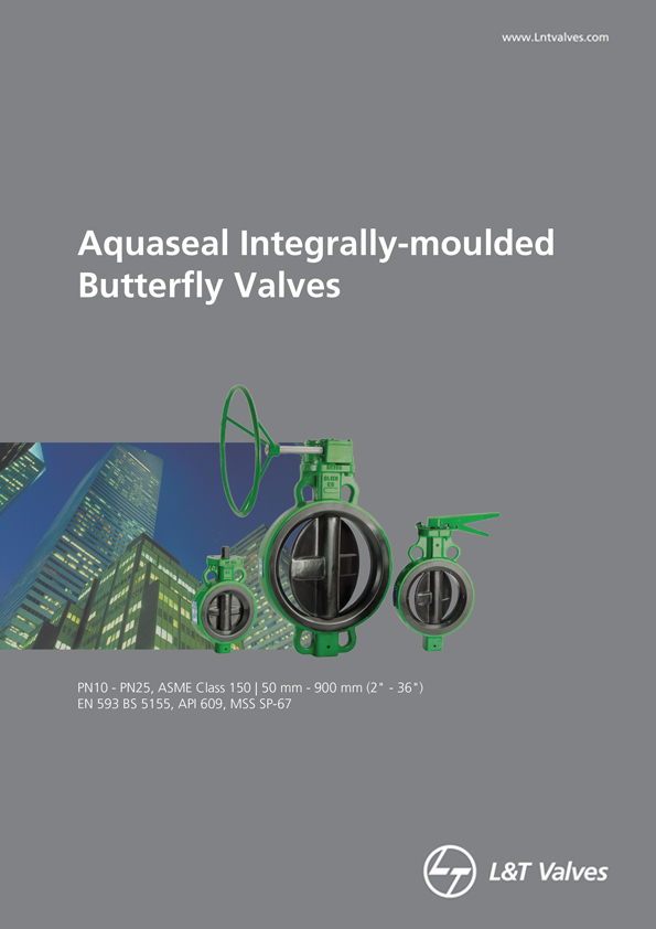 L&T Valves Aquaseal Butterfly Valves