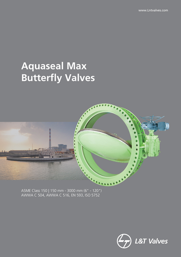 L&T Valves Aquaseal Max Butterfly Valves