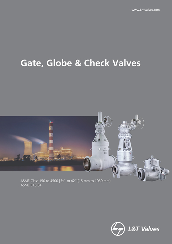 L&T Valves Gate, Globe & Check Valves ASME B16.34