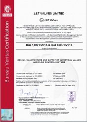 ISO 14001:2015 &<br/>  ISO 45001:2018