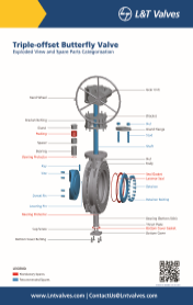L&T Valves Triple-offset Butterfly Valve