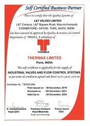 Thermax - Self-certified Business Partner