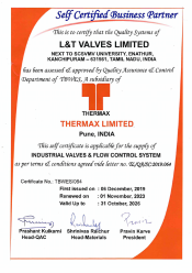Thermax Self Certified Business Partner